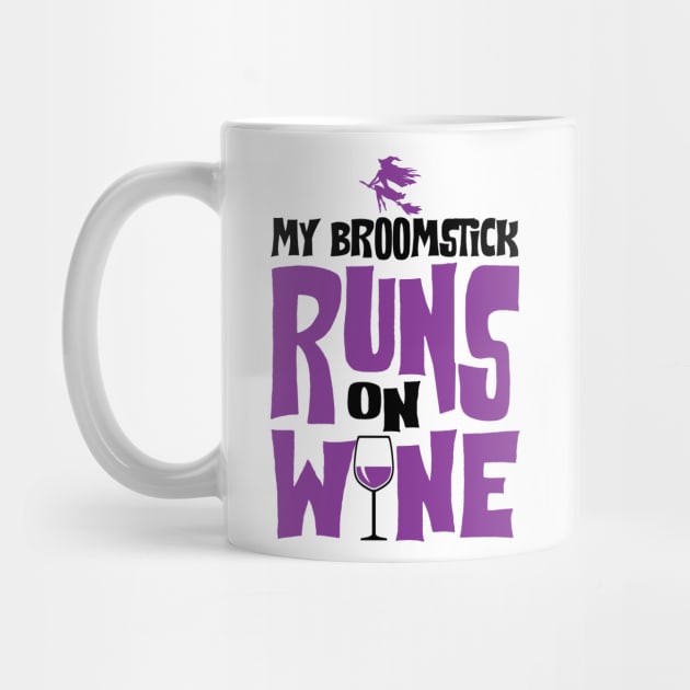 My Broomstick Runs On Wine by KsuAnn